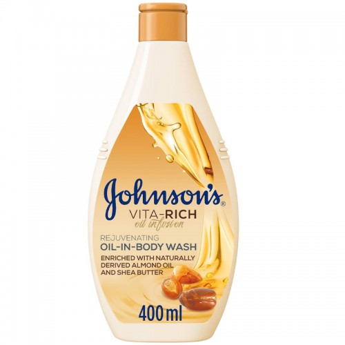 Johnsons Vita Rich Oil-in-Body Wash - 250ml