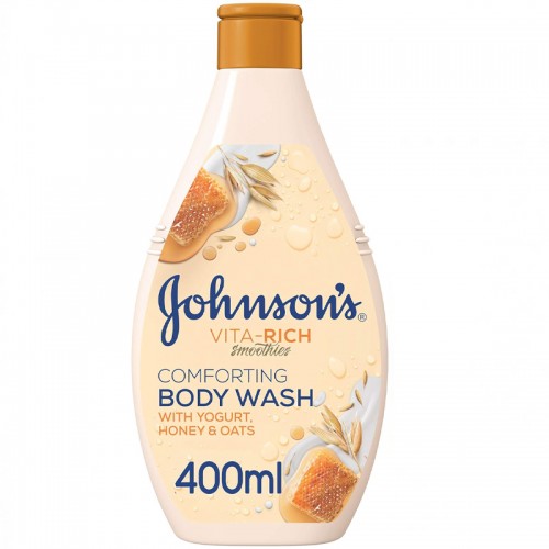 جونسون فيتا-ريتش سائل استحمام بخلاصة اللبن والعسل والشوفان-250 مل جونسون فيتا-ريتش سائل استحمام بخلاصة اللبن والعسل والشوفان-250 مل