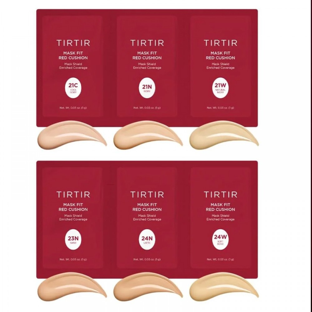 Red Cushion Mask Fit Foundation by Tirtir C13