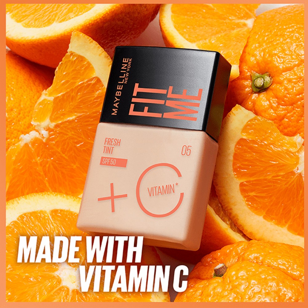 Maybelline Fit Me Fresh Tint SPF 50 with Brightening Vitamin C 02