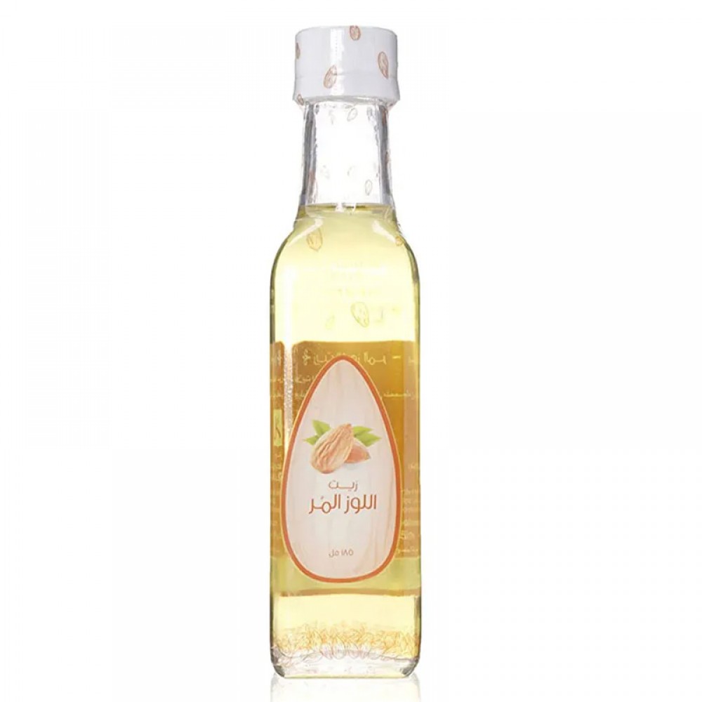 Al Krishan Bitter Almond Oil for Skin Care - 185 ml