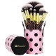 BH Cosmetics Pink Dot Collection Brush Set 11 Piece