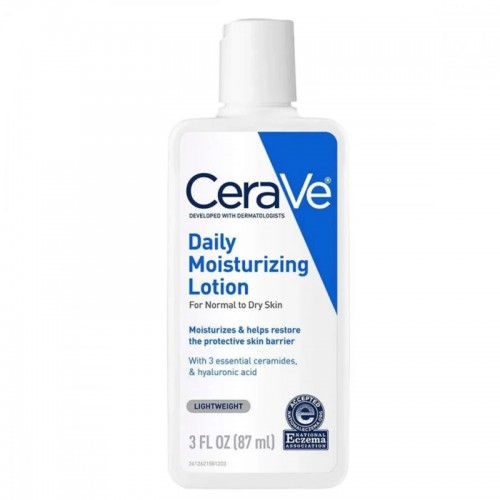 CeraVe Daily Moisturizing Lotion for Normal to Dry Skin, 87ml  CeraVe Daily Moisturizing Lotion for Normal to Dry Skin, 87ml