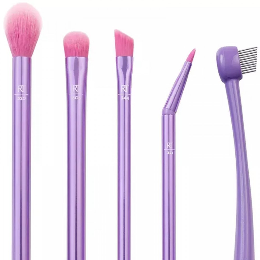 Real Techniques - makeup brush set, 5 brushes