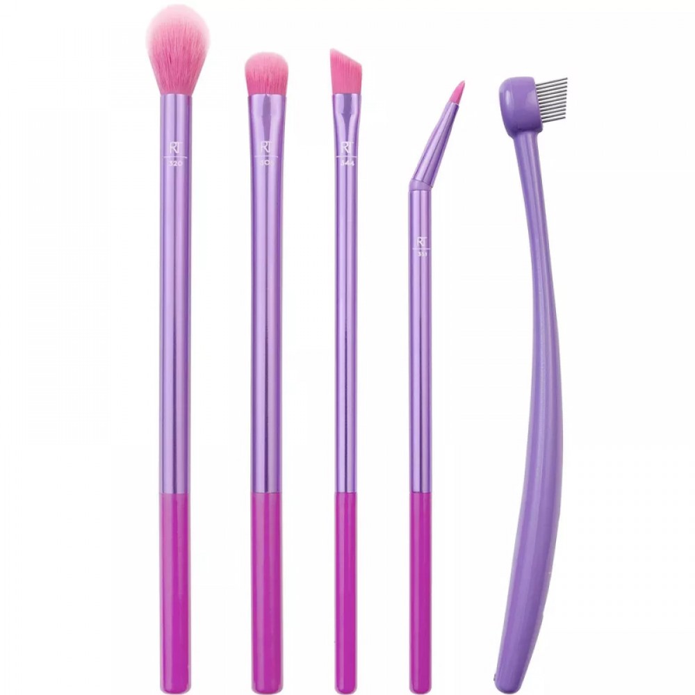 Real Techniques - makeup brush set, 5 brushes