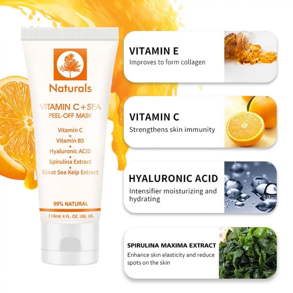 Natural Vitamin C PEEL OFF MASK 118 MIL