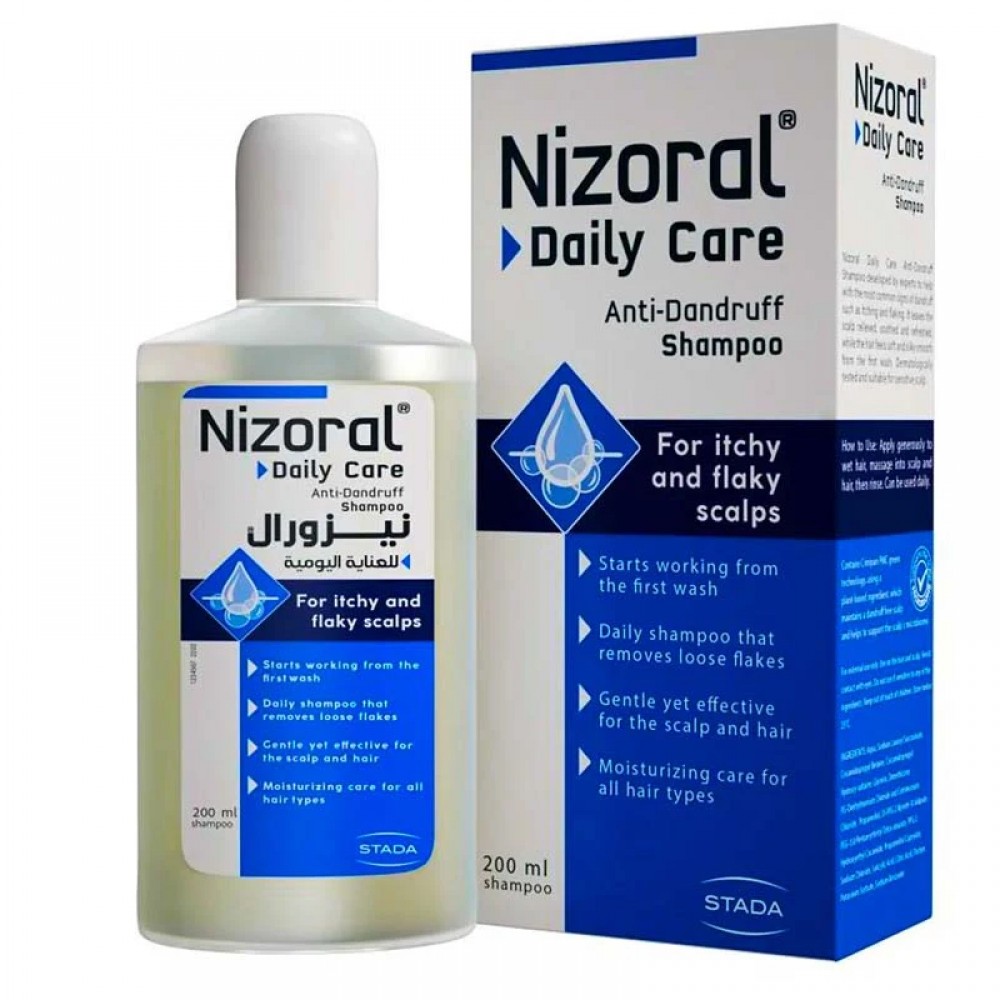 Nizoral Anti-Dandruff Shampoo for Itchy Scalp - 200 ml