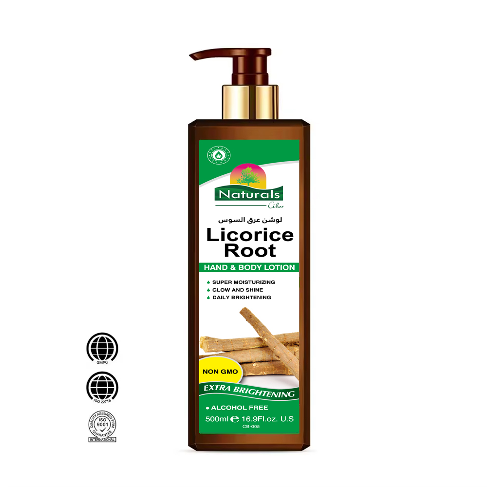 Naturals Licorice Root Hand @ Body Lotion 500 mil