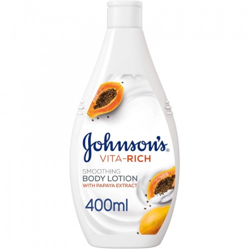 لوشن للجسم فيتا ريتش مع خلاصة البابايا من جونسون - 400مل لوشن للجسم فيتا ريتش مع خلاصة البابايا من جونسون - 400مل