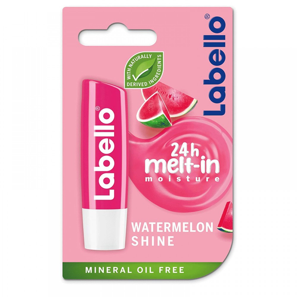 Labello Watermelon Shine Caring Lip Balm - 4,8g