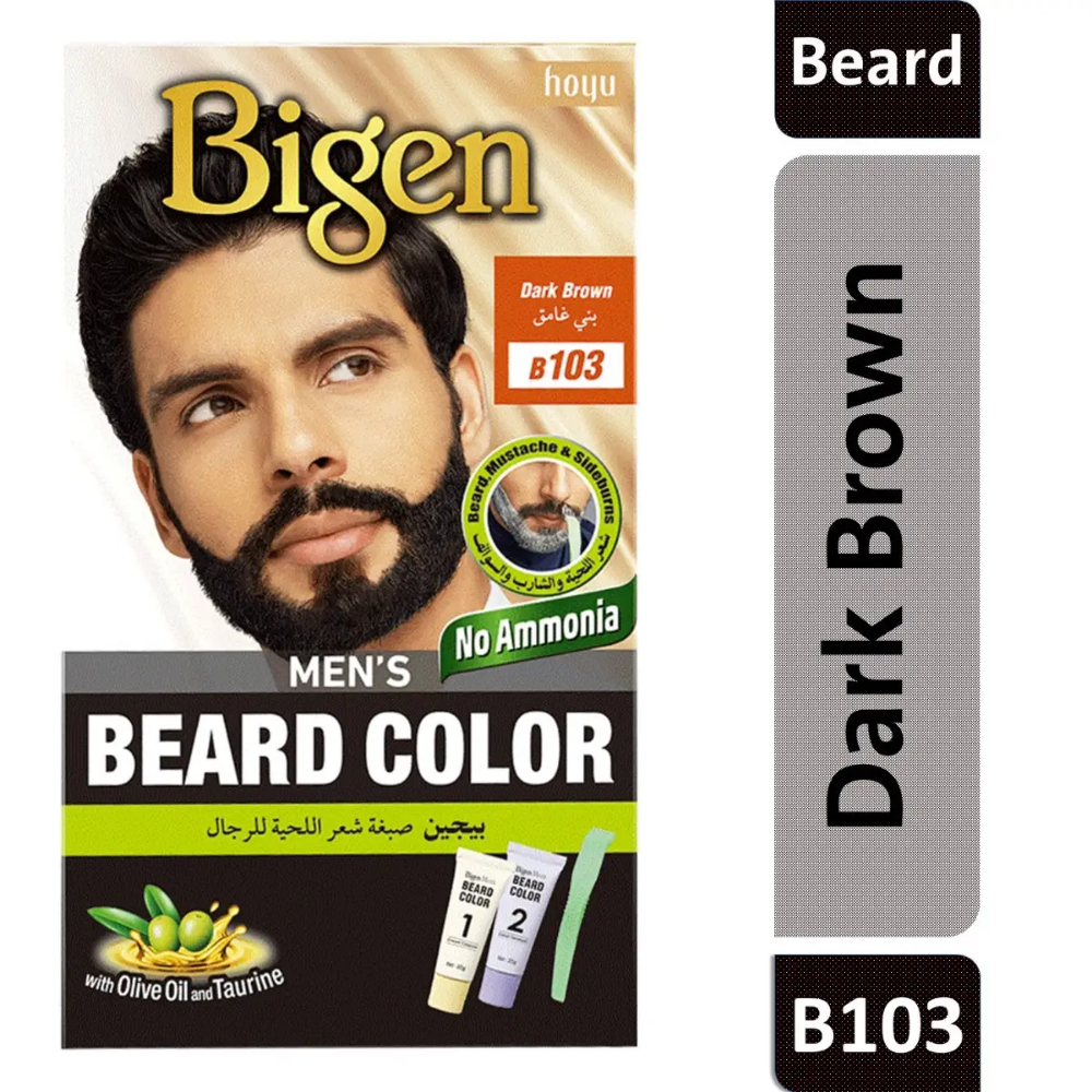 Bigen Quick Hair Dye for Men Dark Brown 103 40 gm BD-64