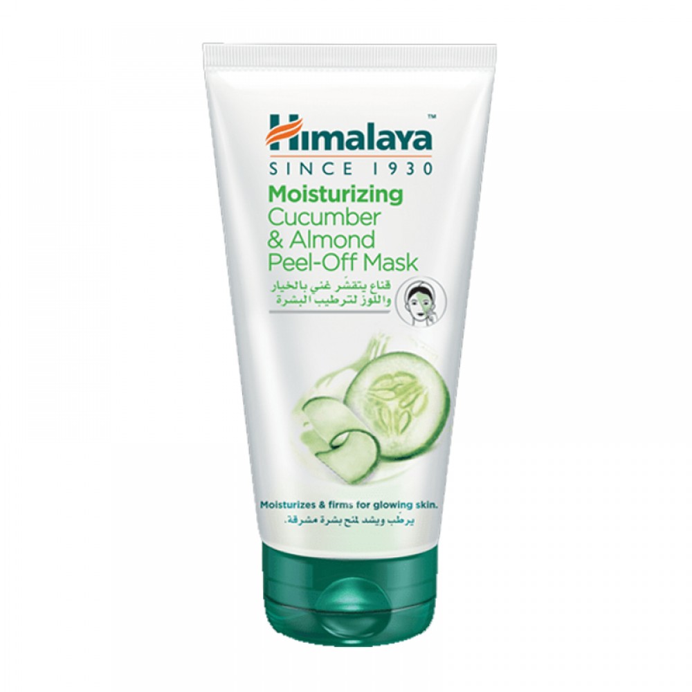 Himalaya Herbals Moisturizing Cucumber & Almond Peel Off Mask - 150ml