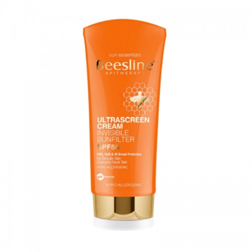 Beesline Ultrascreen Cream Invisible Sunfilter SPF50 - 60ml Beesline Ultrascreen Cream Invisible Sunfilter SPF50 - 60ml