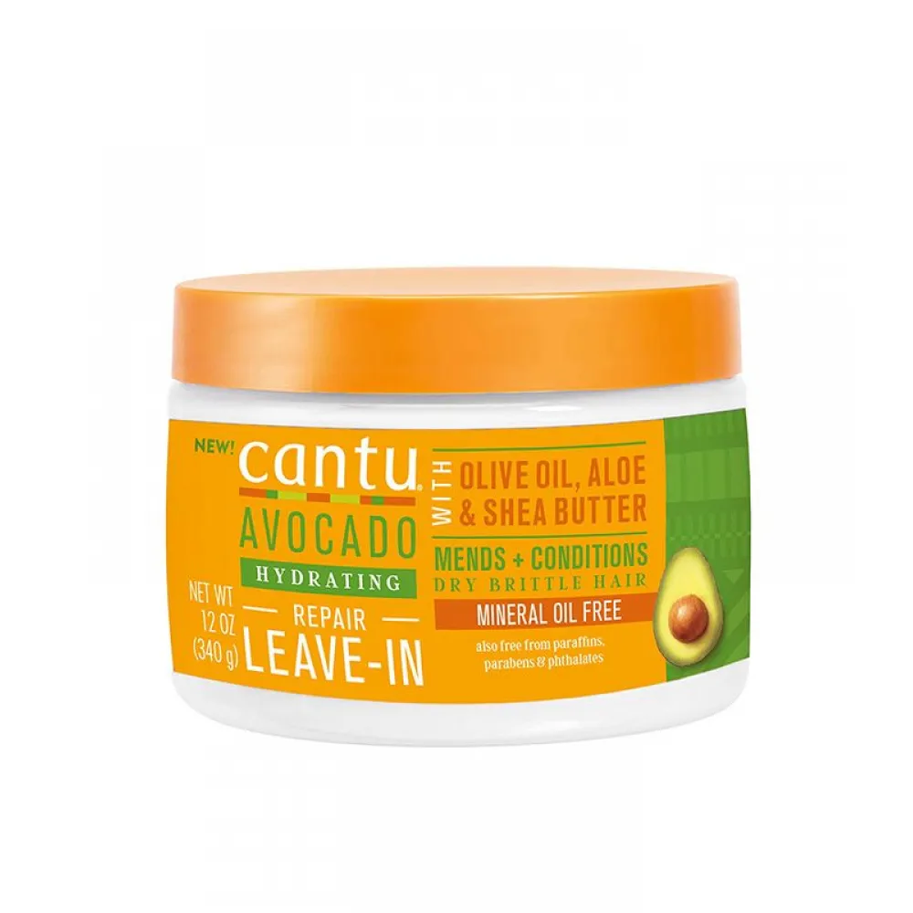 Cantu, Avocado, Curling Cream, Hydrating, Silicone Free - 340 Gm