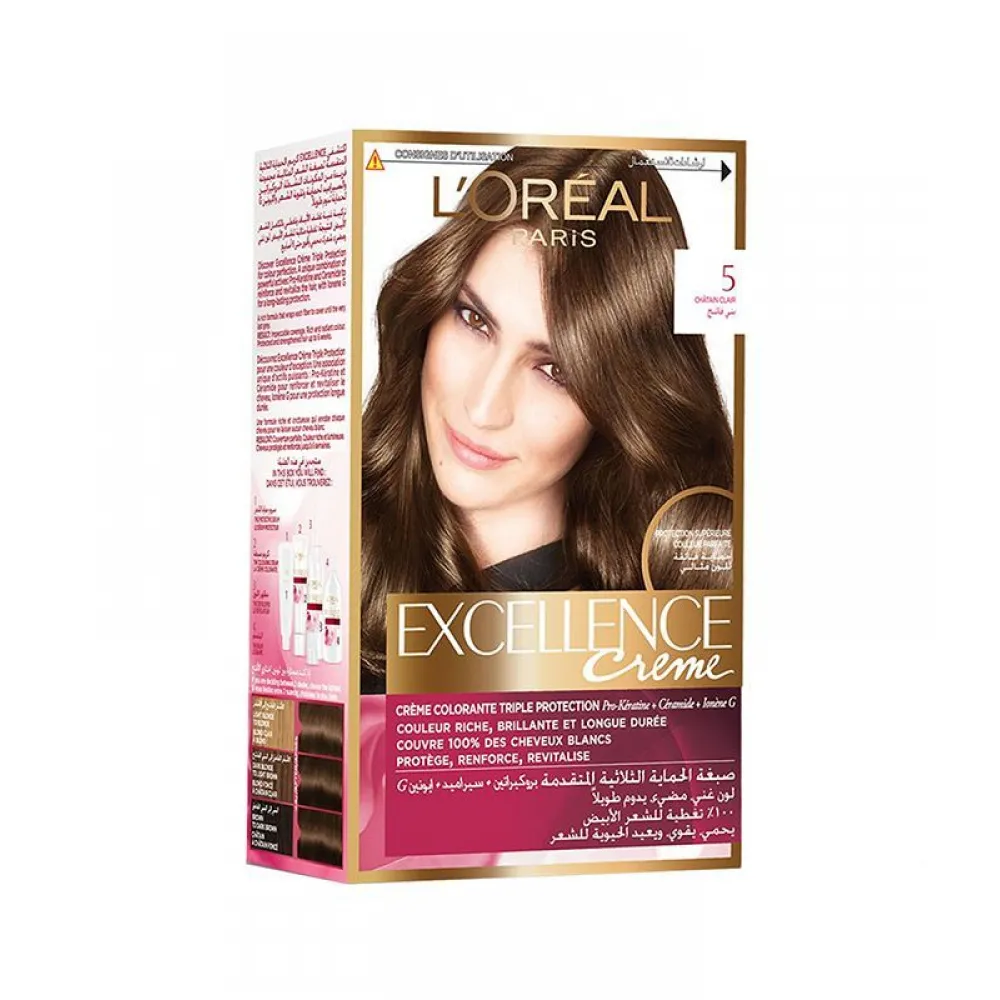 L'Oréal Paris Excellence Hair Color 5 Light Brown