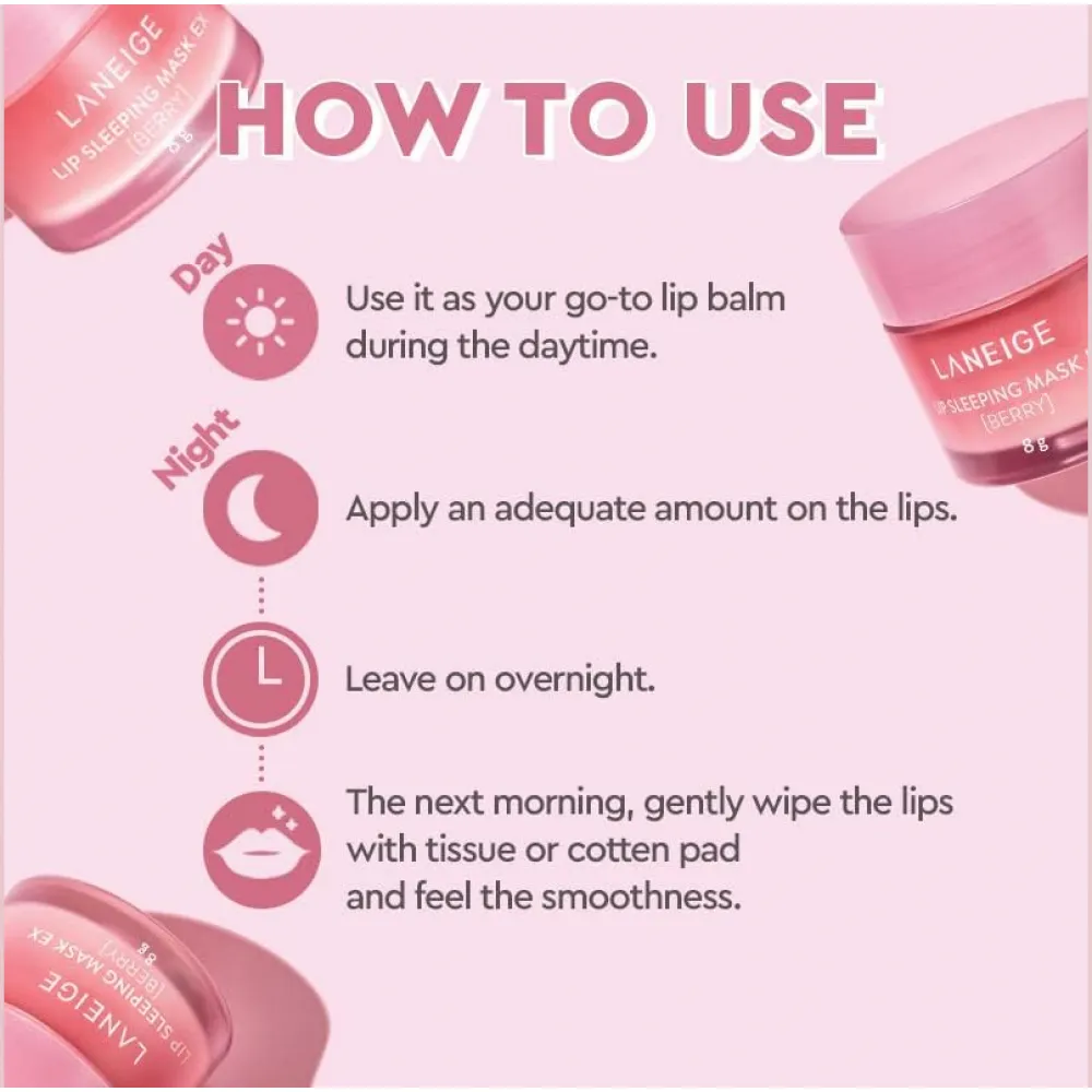 Laneige Lip Sleeping Mask - Berry