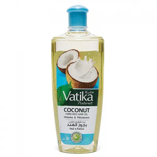 Vatika Coconut Enriched Hair Oil Volume & Thickness 200 ml
