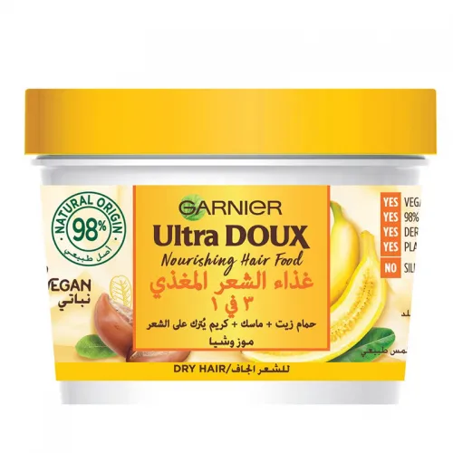 Ultra Doux Banana 3-In-1 Hair Food 390 Ml