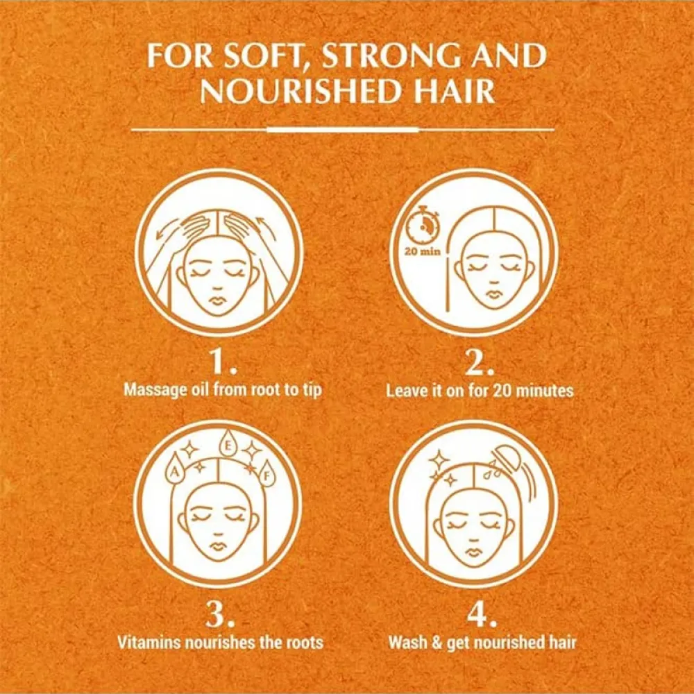 Vatika Naturals Almond Enriched Hair Oil-Vitamins A, E, F - Soft & Shine - 300 ml