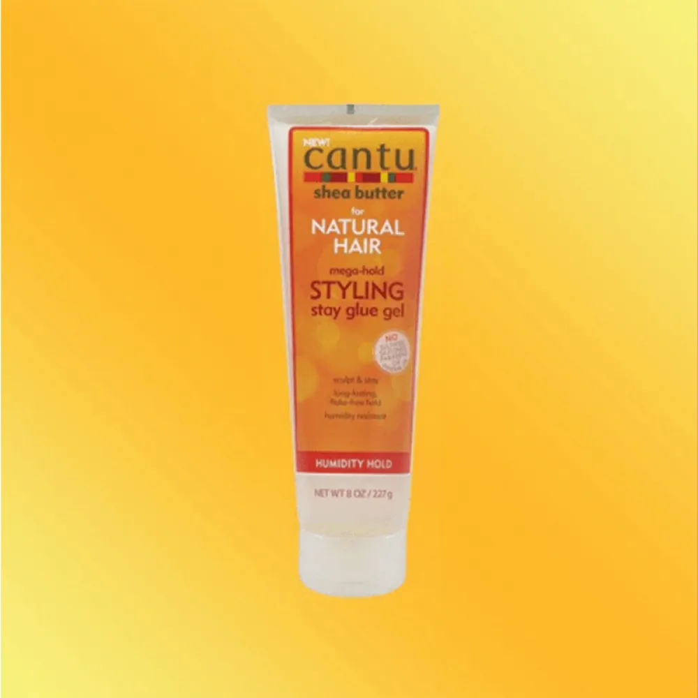 Cantu Shea Butter Mega-Hold Styling Stay Glue Gel - 227g