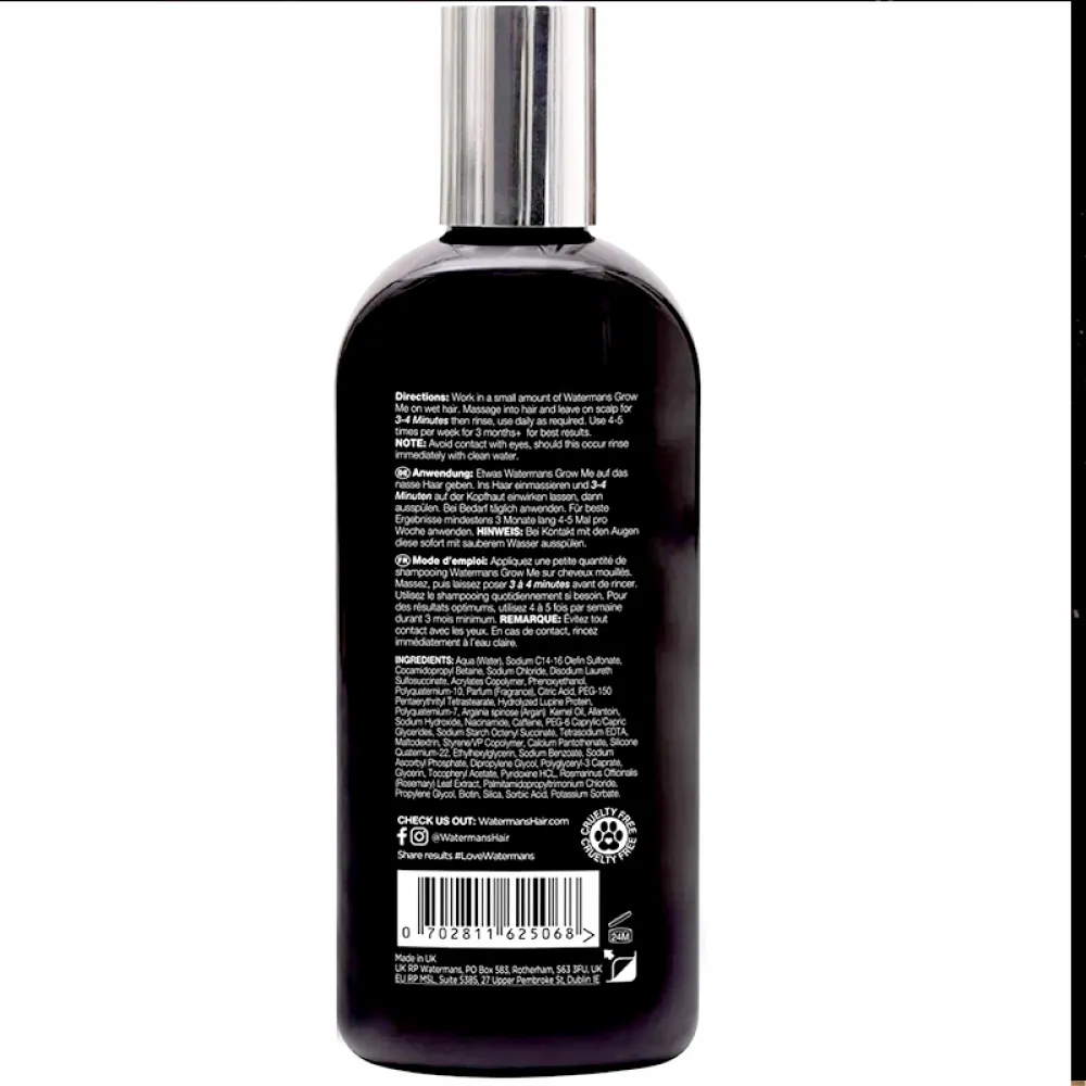 Watermans Grow Me Shampoo - 250ml
