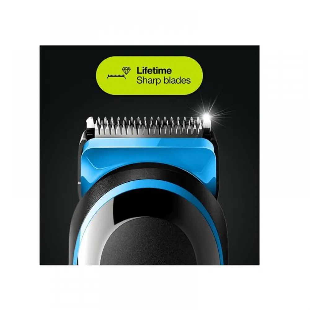 Braun 7-in-1, All-in-One Trimmer, Beard Trimmer and Hair Clipper, Black