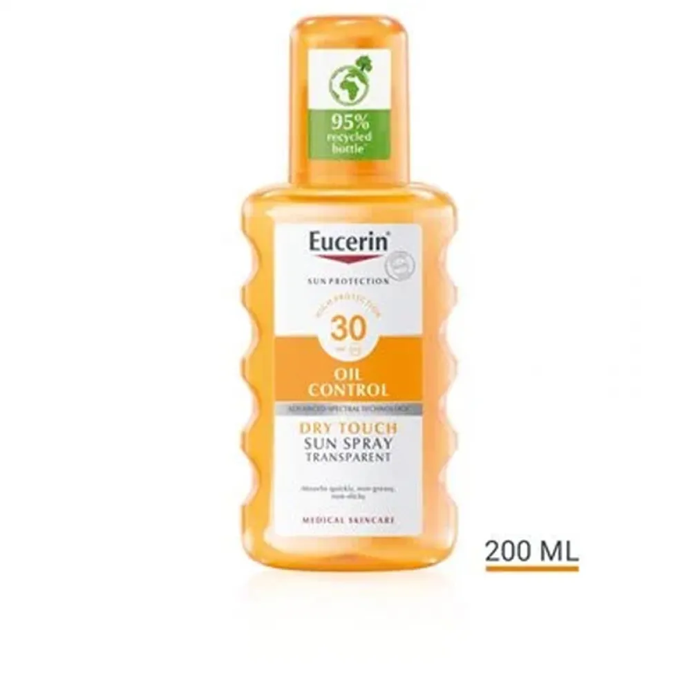 EUCERIN Sun Body Oil Control Transparent Spray SPF 50+