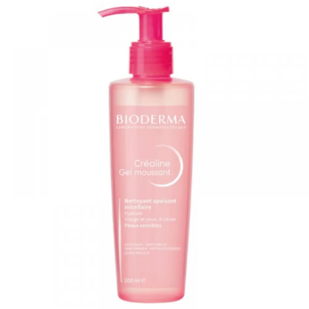 Bioderma Pink gel mousse200ml crealine