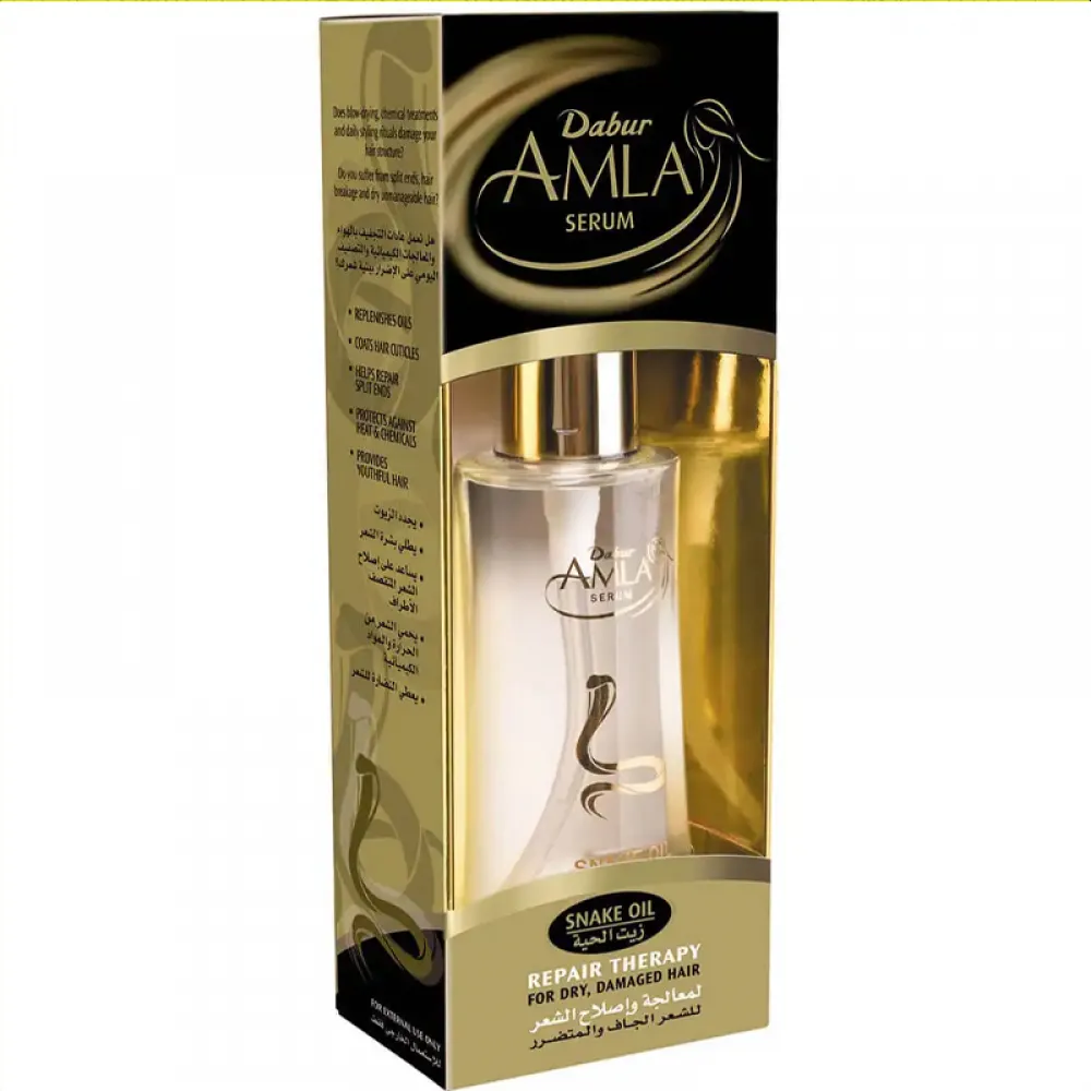 Dabur Amla, Hair Serum, Snake Oil Repair - 50 Ml