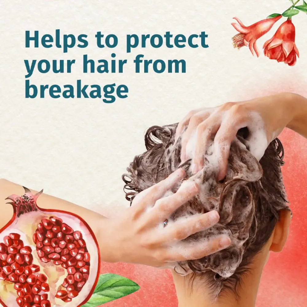 HERBAL ESSENCES - DAMAGE REPAIR SHAMPOO WITH POMEGRANATE, 400ML
