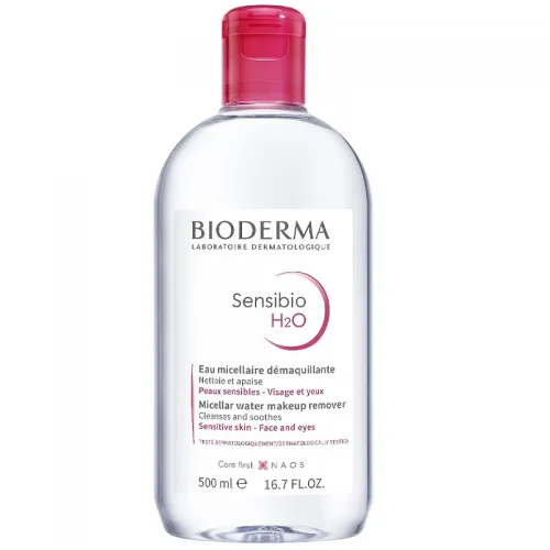Bioderma Sensibio H2O Make-Up Removing Micellar Water Sensitive Skin, 500Ml