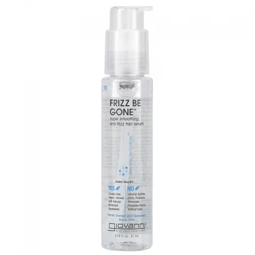Giovanni, Frizz Be Gone, Super Smoothing, Anti-Frizz Hair Serum, 2.75 fl oz (81 ml)