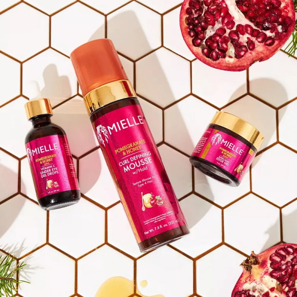 Mielle Pomegranate & Honey Curl Defining Mousse with Hold 7.5oz