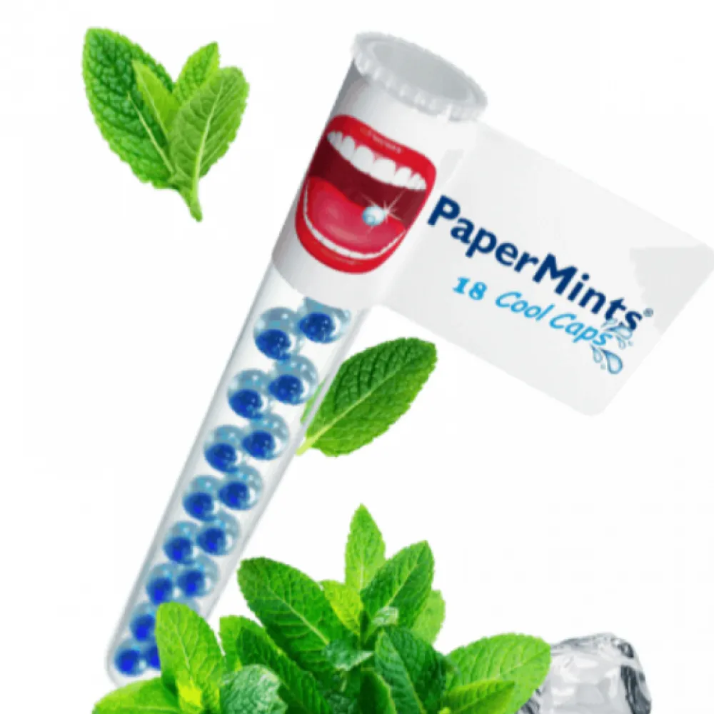 كرات النعناع المعطرة للفم من بيبر منتس - 18 كرة نعناع