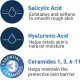 CeraVe SA Cleanser | Salicylic Acid Cleanser with Hyaluronic Acid, Niacinamide & Ceramides| BHA Exfoliant for Face | Fragrance Free Non-Comedogenic | 16 Ounce