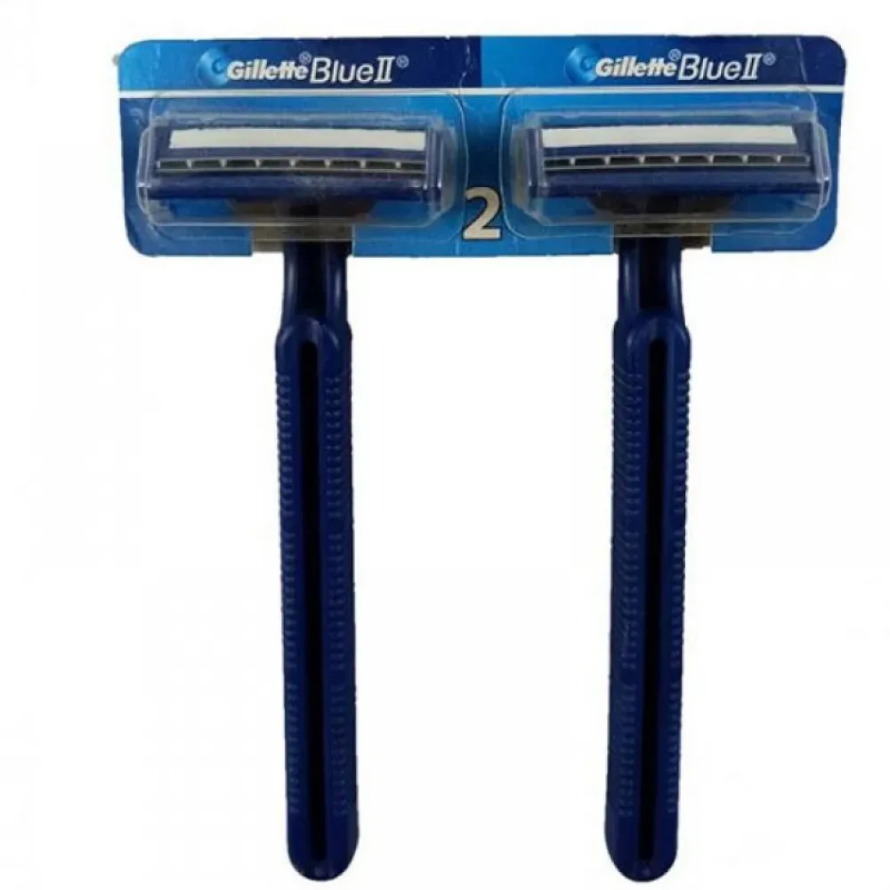 2-Piece Blue II Razor Set Blue/Black