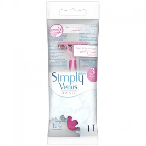 جيليت حلاقه سمبلى فينس 3 بيسك 1 قطعة 