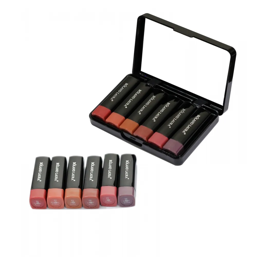 BOLAND LAURA Poland Laura 24-Hour Intense Matte Color Travel Set of 6 Multicolour
