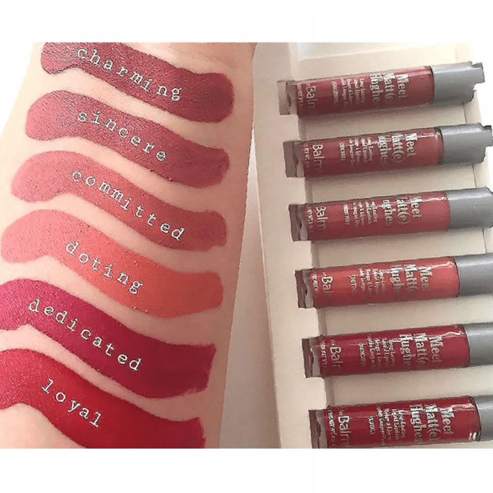 theBalm Meet Matte Hughes Set of 6 Mini Lipsticks