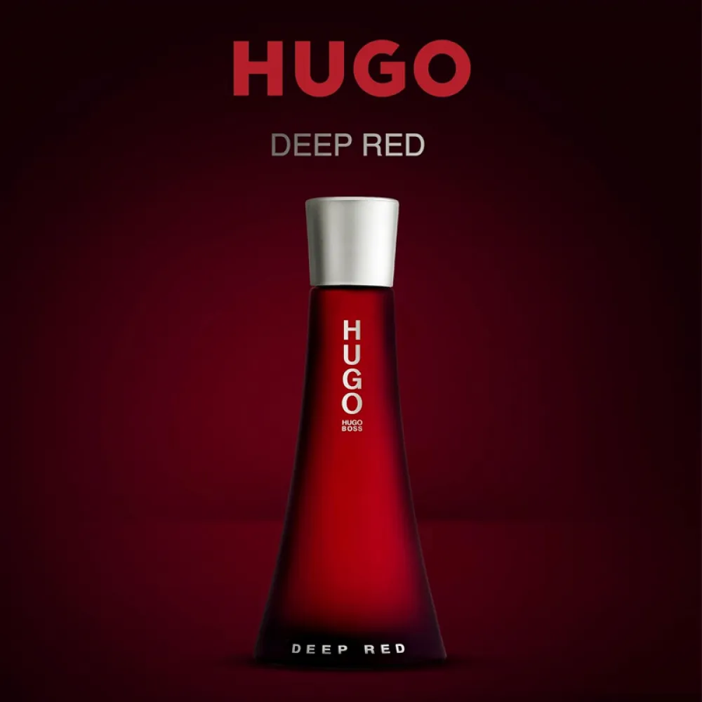 Hugo Boss Deep Red For Women - Eau De Parfum 90ml