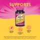 Nature's Way, Alive! Hair, Skin & Nails with Collagen & Biotin, Strawberry, 60 Gummies