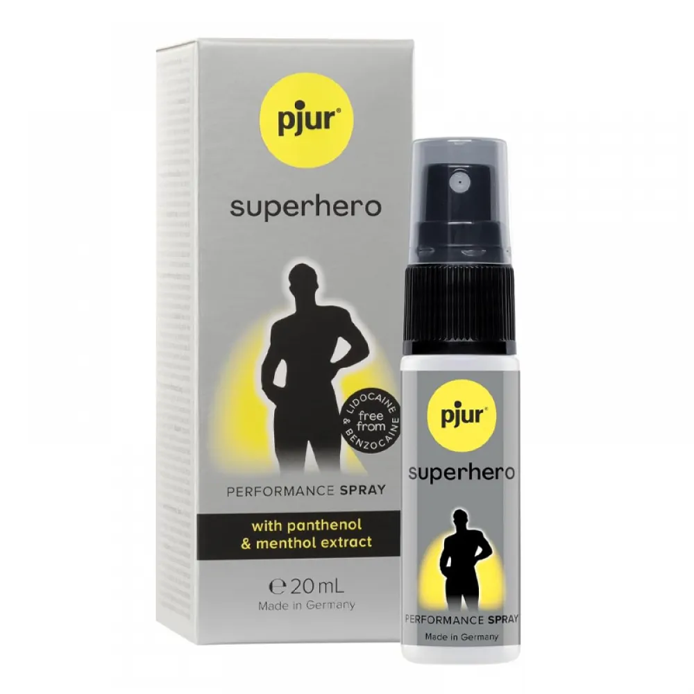 Pjur Super Hero Strong Men Skin Mist with Ginger Extract - 20 ml