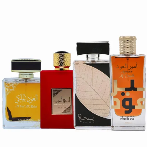 A collection of perfumes, the purest of classic feminine fragrances