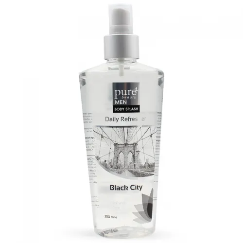 Pure Beauty Men Body Splash Black City - 250ml