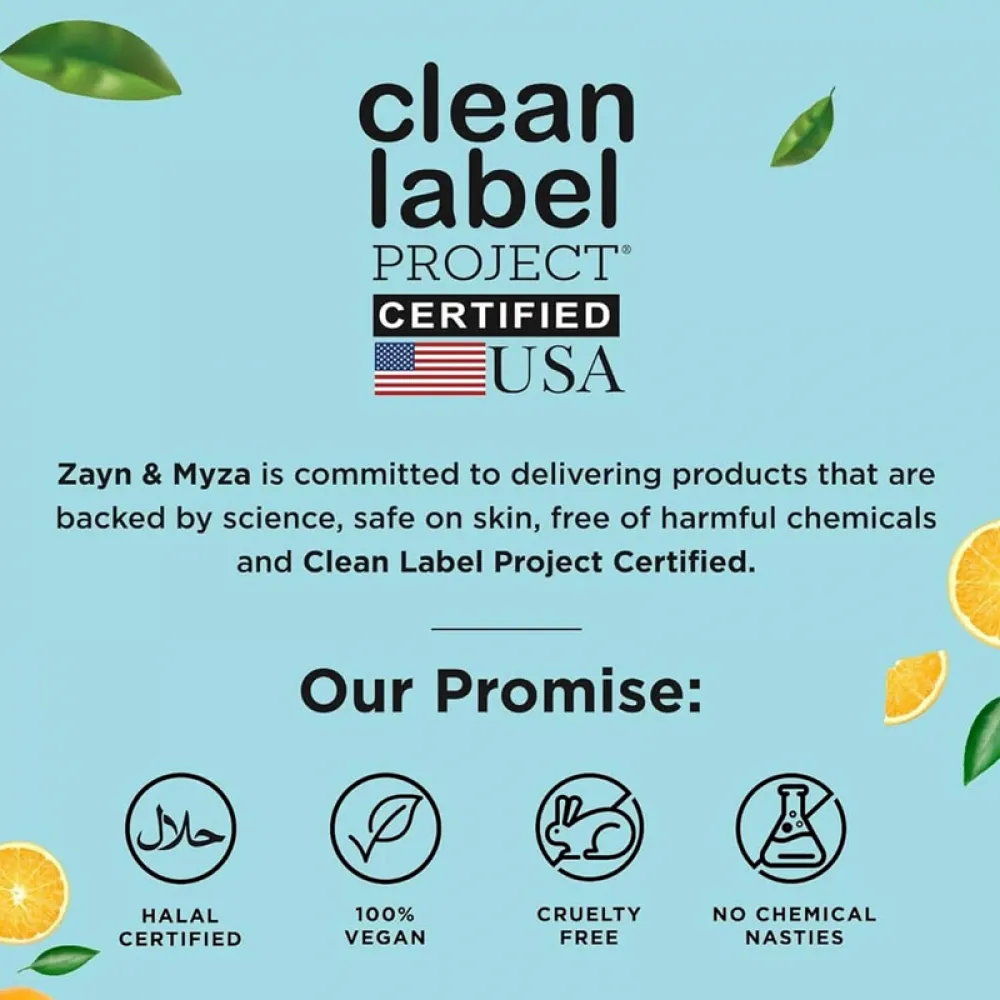 Zayn & Myza Foaming Face Wash Vitamin C with Aloe Vera & Basil 100 ml