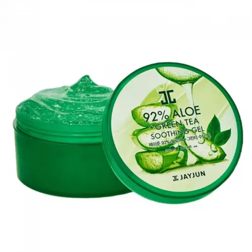 Jayjun 92% Aloe + Green Tea Soothing Gel - 300ml