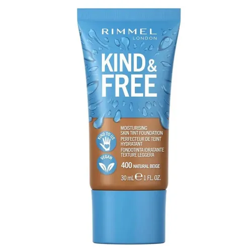 Rimmel London Kind & Free Skin Tint Foundation 400 Natural Beige - 30 Ml