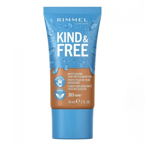 Rimmel London Kind & Free Skin Tint Foundation 303 Honey - 30 Ml