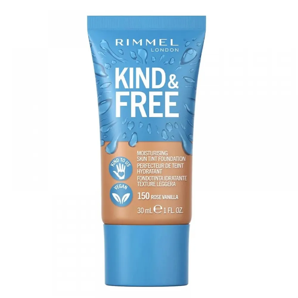 Rimmel London Kind & Free Skin Tint Foundation 10 Rose Ivory - 30 Ml