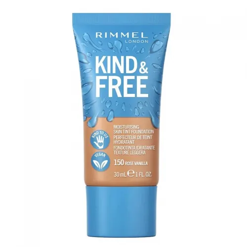 Rimmel London Kind & Free Skin Tint Foundation 10 Rose Ivory - 30 Ml